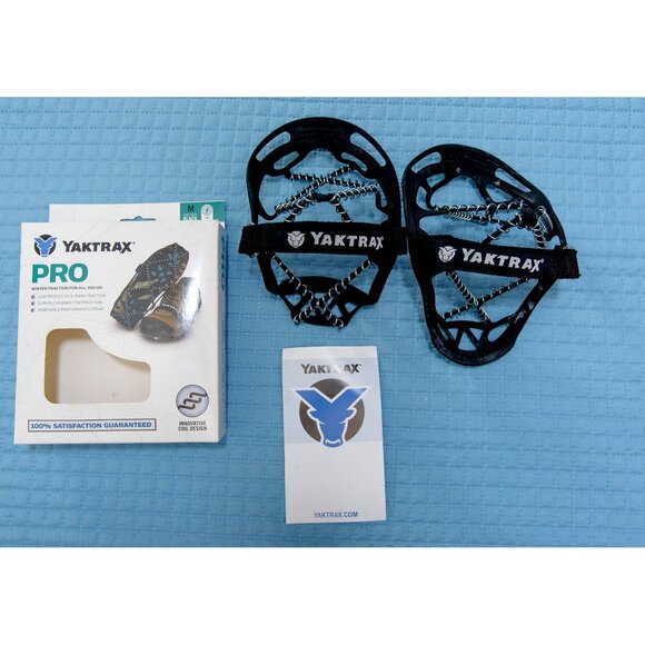 YakTrax Pro Winter Traction Cleats, Size M - NIB - Picture 2 of 5